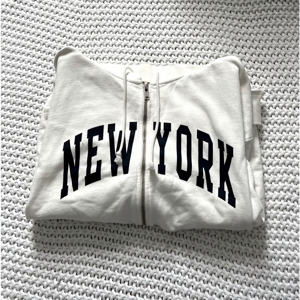 John galt New York zip up sweatshirt